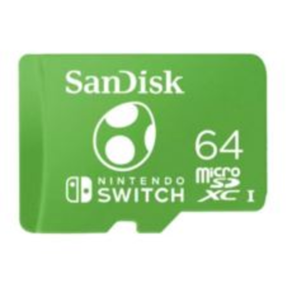 64GB Nintendo Mario SDXC 100MB/s MicroSD Card resmi